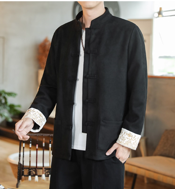 New Chinese style outerwear, Tang style outerwear, Hanfu outerwear