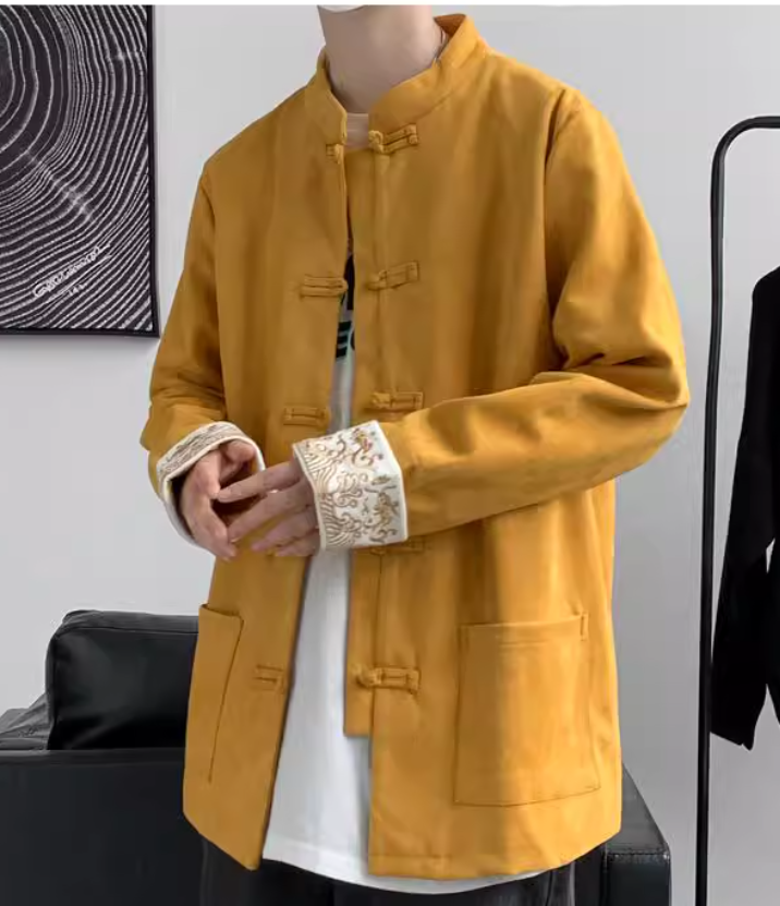 New Chinese style outerwear, Tang style outerwear, Hanfu outerwear