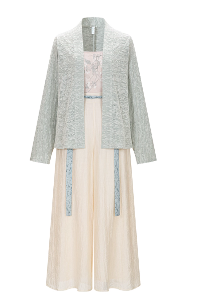 【白露:云豆茶】Song Dynasty New Chinese Hanfu Set