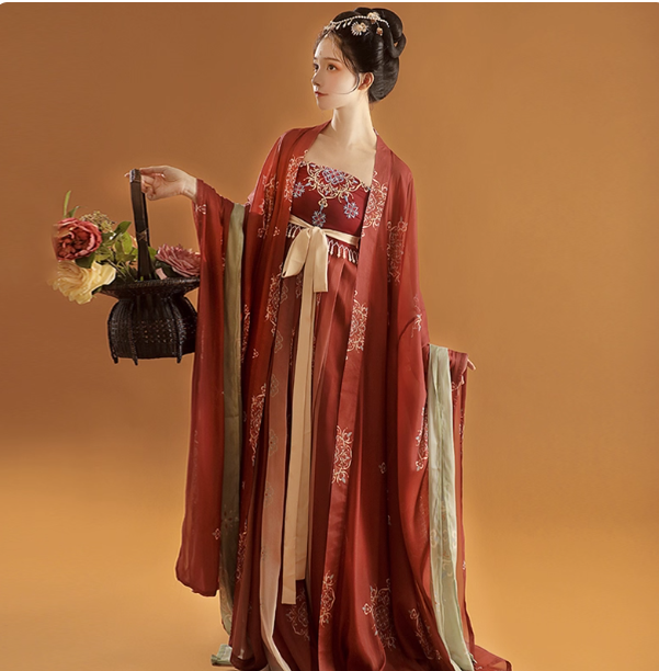 【簪花】Tang embroidery Hanfu Ruqun set