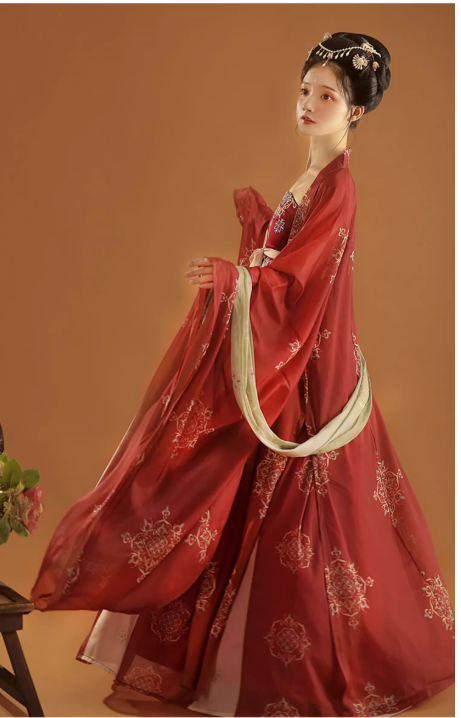 【簪花】Tang embroidery Hanfu Ruqun set