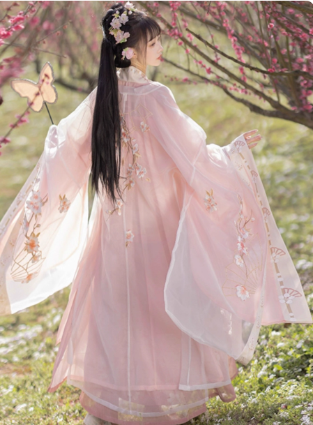 Song style Hanfu waist length Ruqun Chinese style