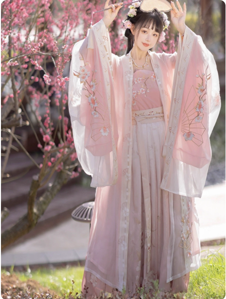 Song style Hanfu waist length Ruqun Chinese style