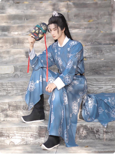 Tang style Hanfu Chinese style chivalrous suit set