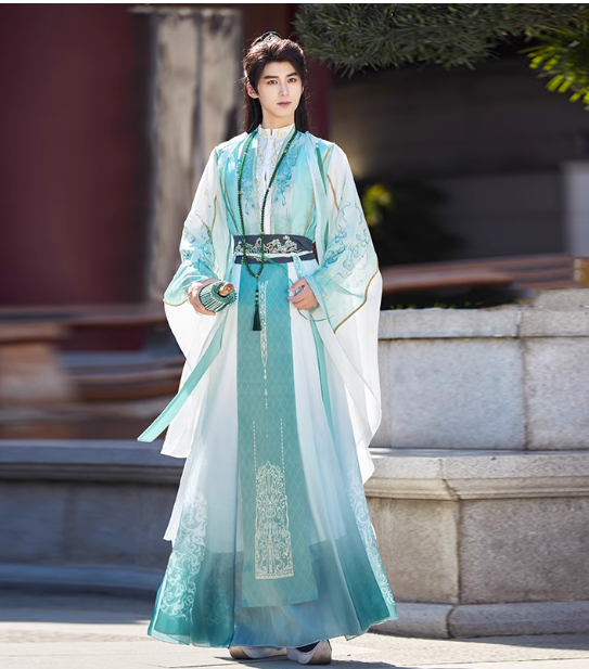 【君临】Tang style Hanfu Chinese style chivalrous ancient costume set