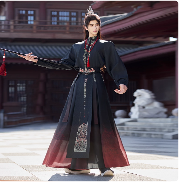 【君临】Tang style Hanfu Chinese style chivalrous ancient costume set