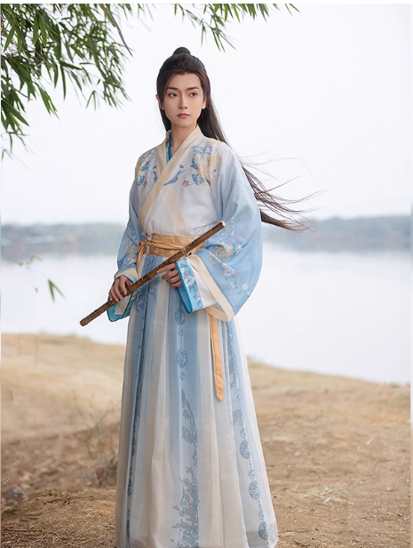 【双生】Jin style waist length Hanfu set for couples