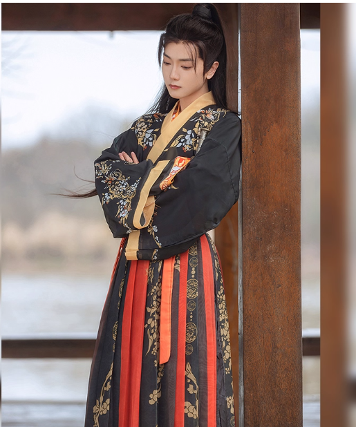 【双生】Jin style waist length Hanfu set for couples