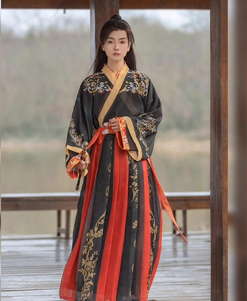 【双生】Jin style waist length Hanfu set for couples