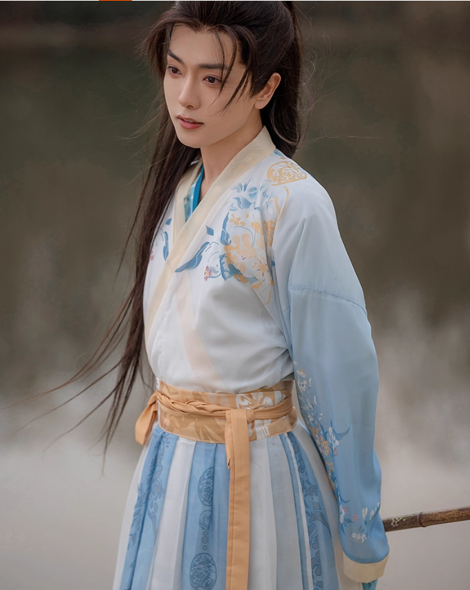 【双生】Jin style waist length Hanfu set for couples