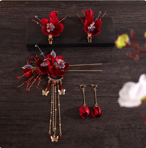 New Chinese Hanfu Hair Accessories Set