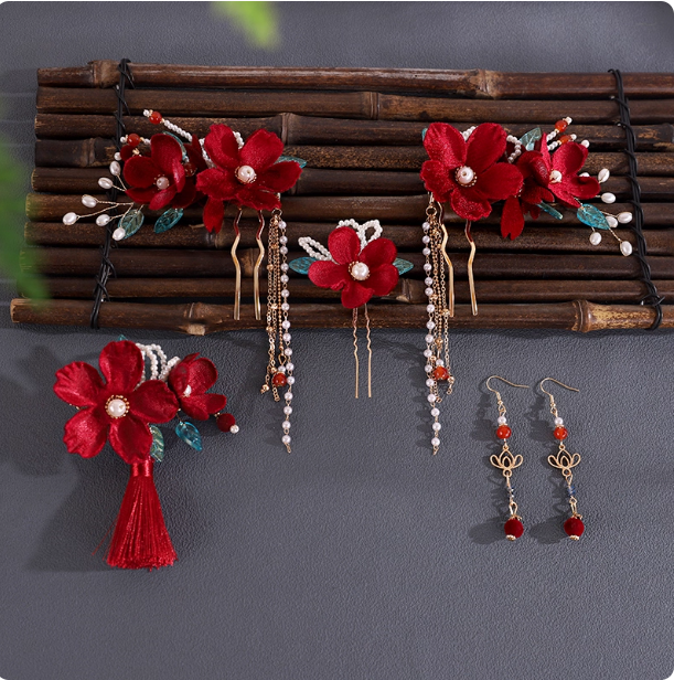 New Chinese Hanfu Hair Accessories Set