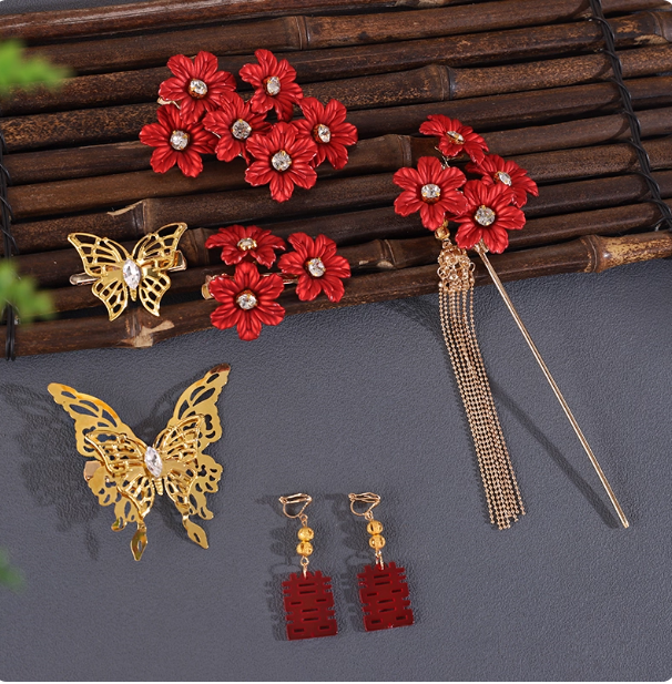 New Chinese Hanfu Hair Accessories Set