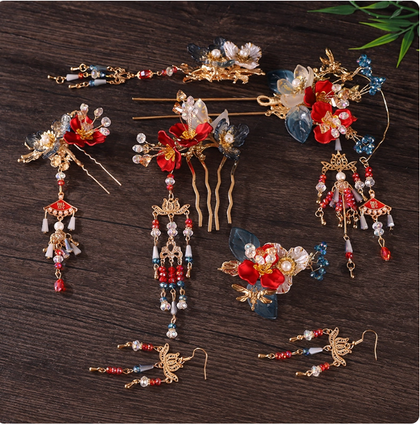 New Chinese Hanfu Hair Accessories Set