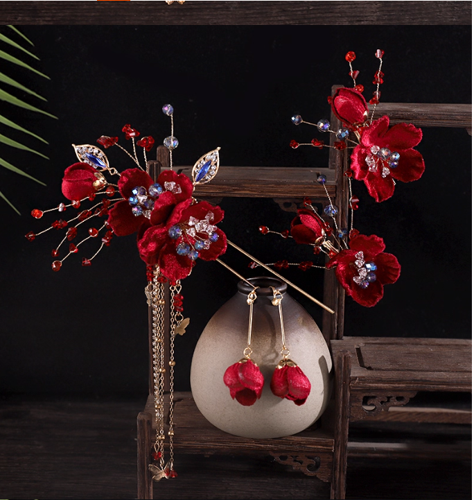 New Chinese Hanfu Hair Accessories Set