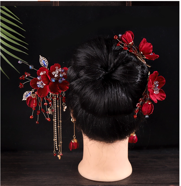 New Chinese Hanfu Hair Accessories Set