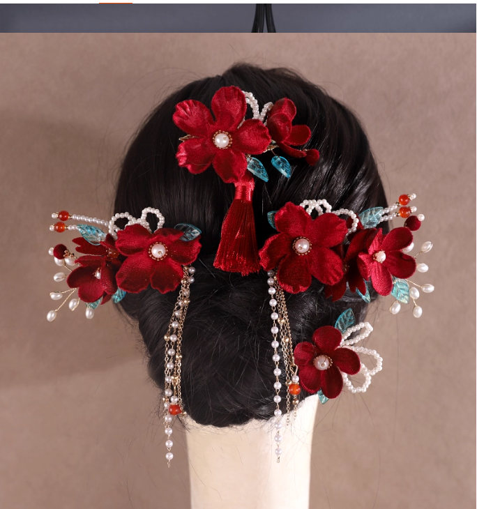 New Chinese Hanfu Hair Accessories Set