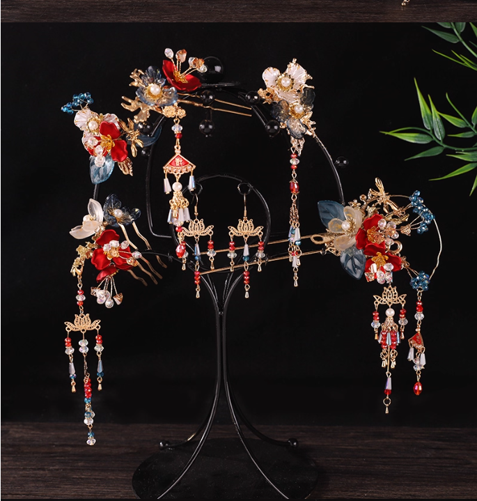 New Chinese Hanfu Hair Accessories Set
