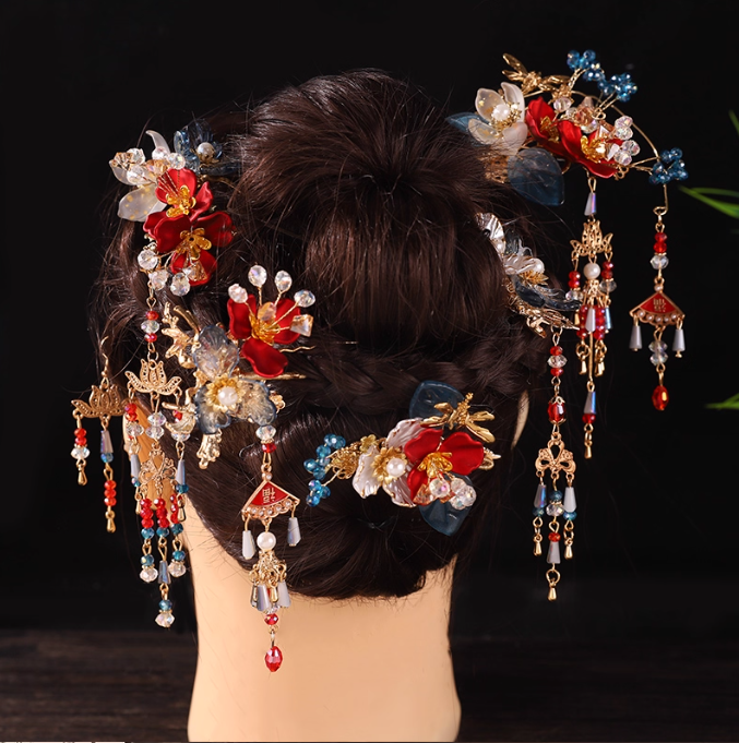 New Chinese Hanfu Hair Accessories Set
