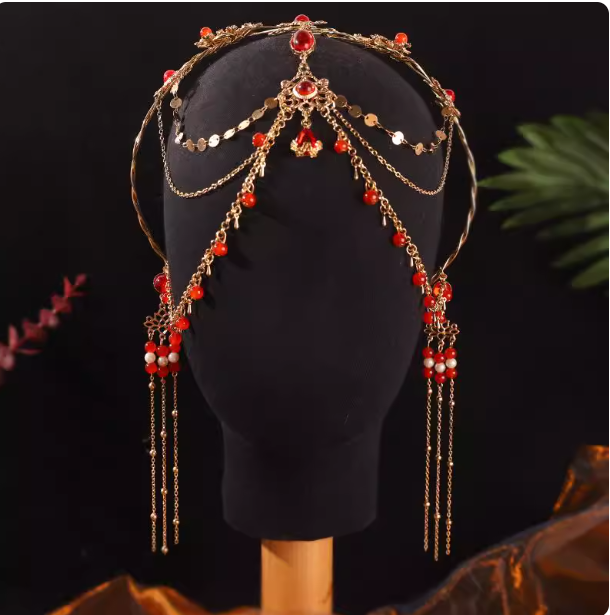 Ancient style Dunhuang exotic style Hanfu headwear