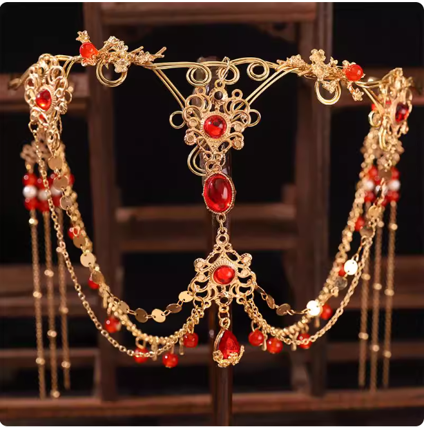 Ancient style Dunhuang exotic style Hanfu headwear