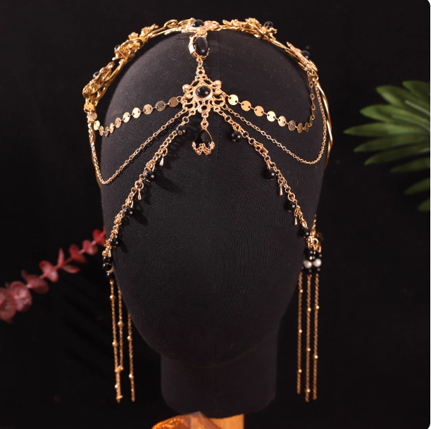 Ancient style Dunhuang exotic style Hanfu headwear