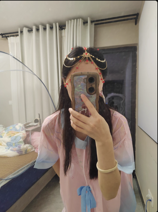 Ancient style Dunhuang exotic style Hanfu headwear