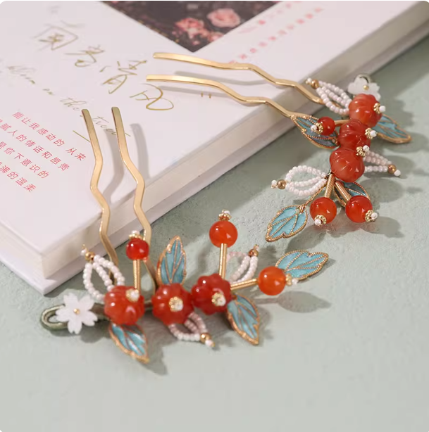 Hanfu Headwear Pumpkin Hairpin Hairpin