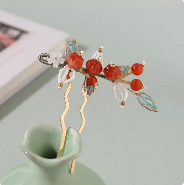 Hanfu Headwear Pumpkin Hairpin Hairpin