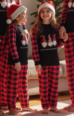 Children's Christmas Family Parent Child Set