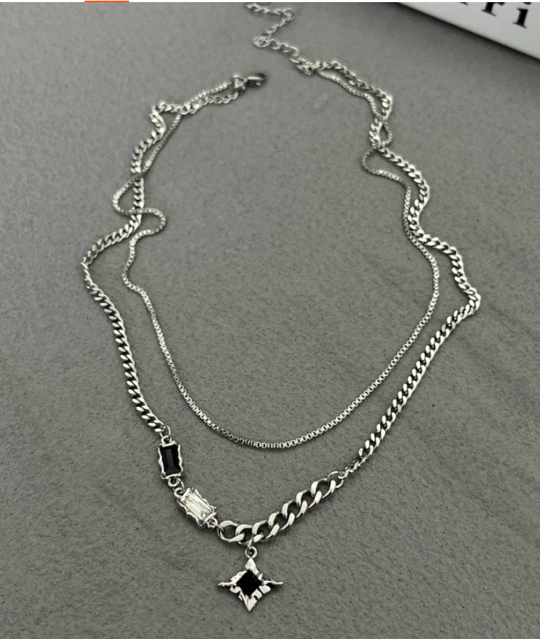 Star Cuban Chain Necklace | Hip-Hop Luxury