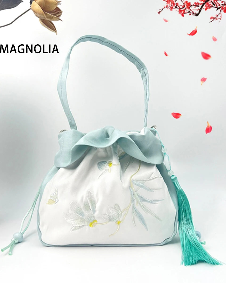 Ladies' Handbags Featuring Han Elements, Ancient Style Embroidery, Hanfu Bags and Cheongsam Bags, Holiday Gift Bags