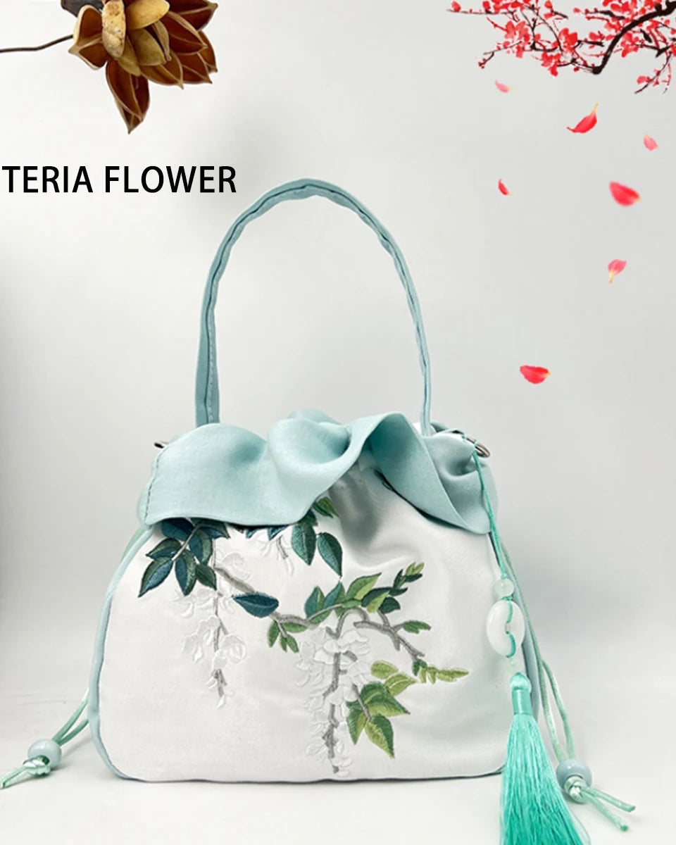Ladies' Handbags Featuring Han Elements, Ancient Style Embroidery, Hanfu Bags and Cheongsam Bags, Holiday Gift Bags
