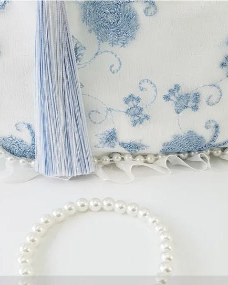 New Pearl Hanfu Bao Sen Series Women's Bag Chinese Style Diagonal Cross Matching Ancient Tassel Ancient Style