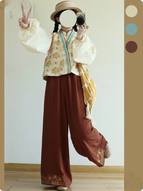 【云岫】 Tang style Beizi New Chinese Literary Style Set